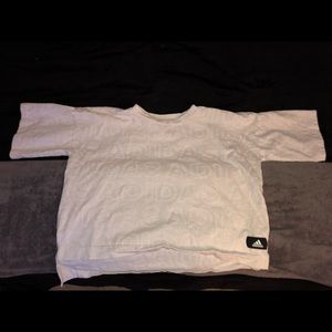 adidas embroidered long tee